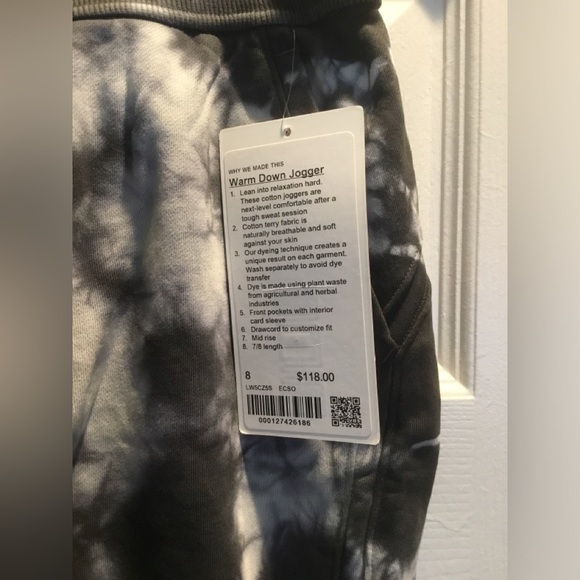 NEW Lululemon warm down jogger size 8 - Christmas Spe Sale - Picture 5 of 5